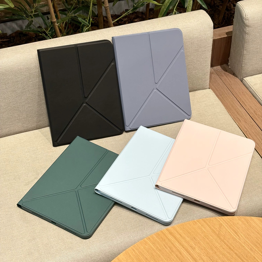 Samsung Smart Fold Stand Cover Hülle für Galaxy Tab S9 11, S10 FE, S10 Lite, A9 Plus 11, A8 10,5 und S6 Lite 10,4 in Pink - Bild 4