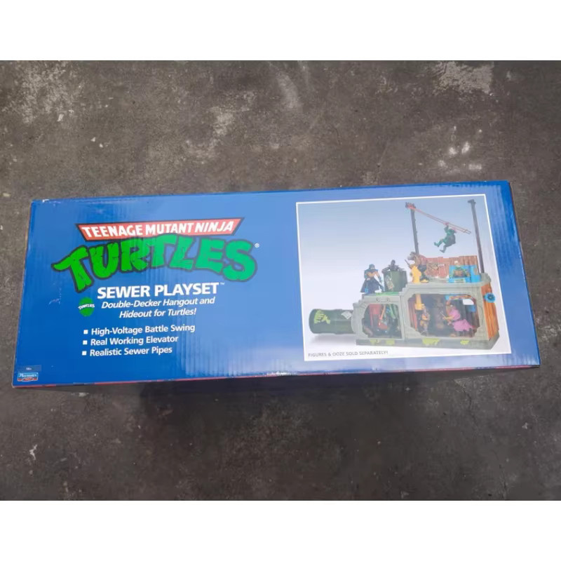 Playmates Teenage Mutant Turtles Kanalisation Spielset, Modell Figur Spielzeug, ab 14 Jahren - Bild 2