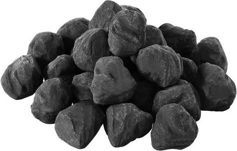 VEVOR Lava Rocks Set aus 25 Feuersteinen für Gasfeuerstellen und Feuerschalen, Größe: 30,48 - 50,8 mm, für den Innen- und Außenbereich geeignet - Bild 1
