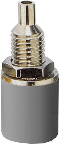 BKL Electronic 072311 Laborbuchse für den vertikalen Einbau, Stift-Ø: 4mm, Grau - Bild 1