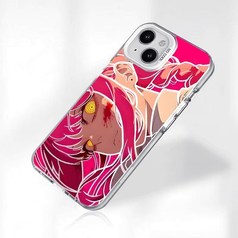 Stoßfeste Handyhülle Chainsaw Man Makima Design für iPhone 11 bis iPhone 17 Pro Max in Multicolor - Bild 1