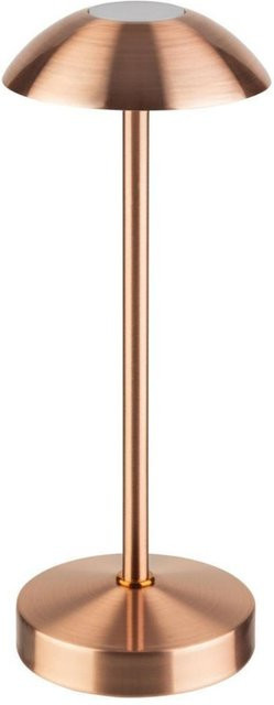 APS Akkutischleuchte ALVA LED in Kupfer, dimmbar mit Fernbedienung, Ø 7,5 cm x H 20,5 cm - Bild 1