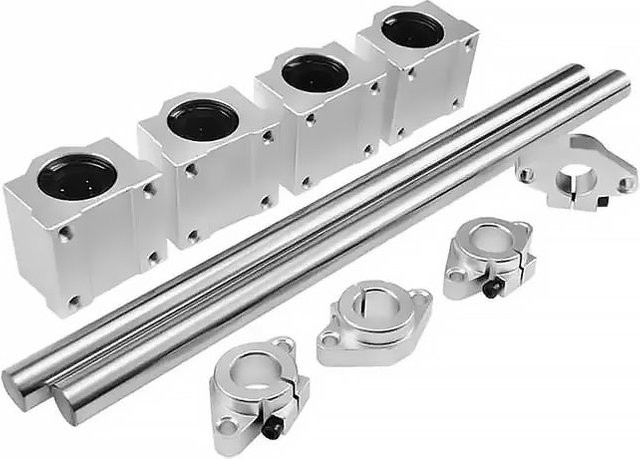 Linearlagergehäuse SCS UU/LUU SHF für Linearführungen und 3D-Drucker, Durchmesser: 8 mm, 10 mm, 12 mm, 16 mm oder 20 mm - Bild 1