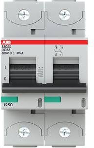 ABB S802S-UCB8 Leitungsschutzschalter 8A 500V grau - Bild 1