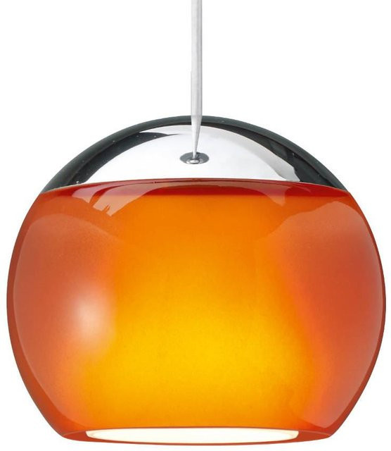Oligo Balino LED-Pendelleuchte Chrom/Orange mit Fernbedienung und Casambi-Steuerung - Bild 1