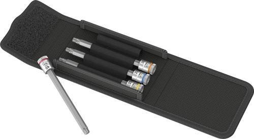 Wera 8767 A Zyklop Bitnuss-Satz Torx 1/4 Zoll, 4-teilig, Schwarz/Silber - Bild 1