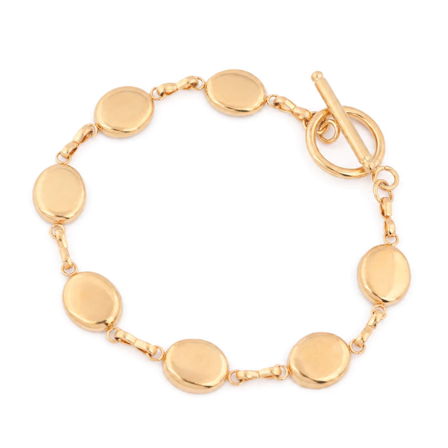 onwear Armbandrohlinge Edelstahl, vergoldet, 3 Stück, Unisex - Bild 1
