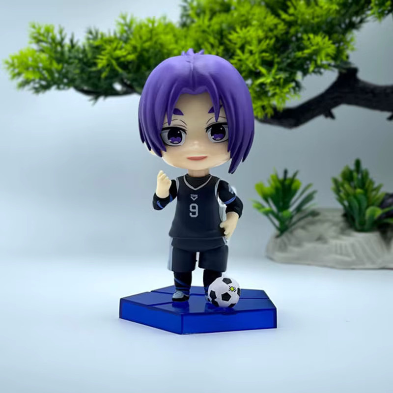 Bandai Blue Lock Q-Version Anime-Figuren Isagi Yoichi, Mikage Reo, Bachira Meguru, Modellpuppen, Set / Bundle - Bild 2