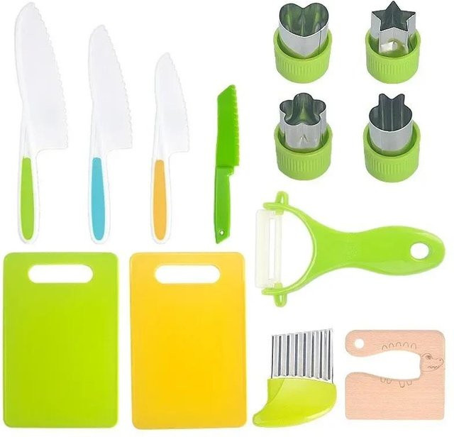 Binchi Outdoor Equipment Kinder Kochsets, 13/17-teiliges Set, ab 3 Jahre - Bild 1