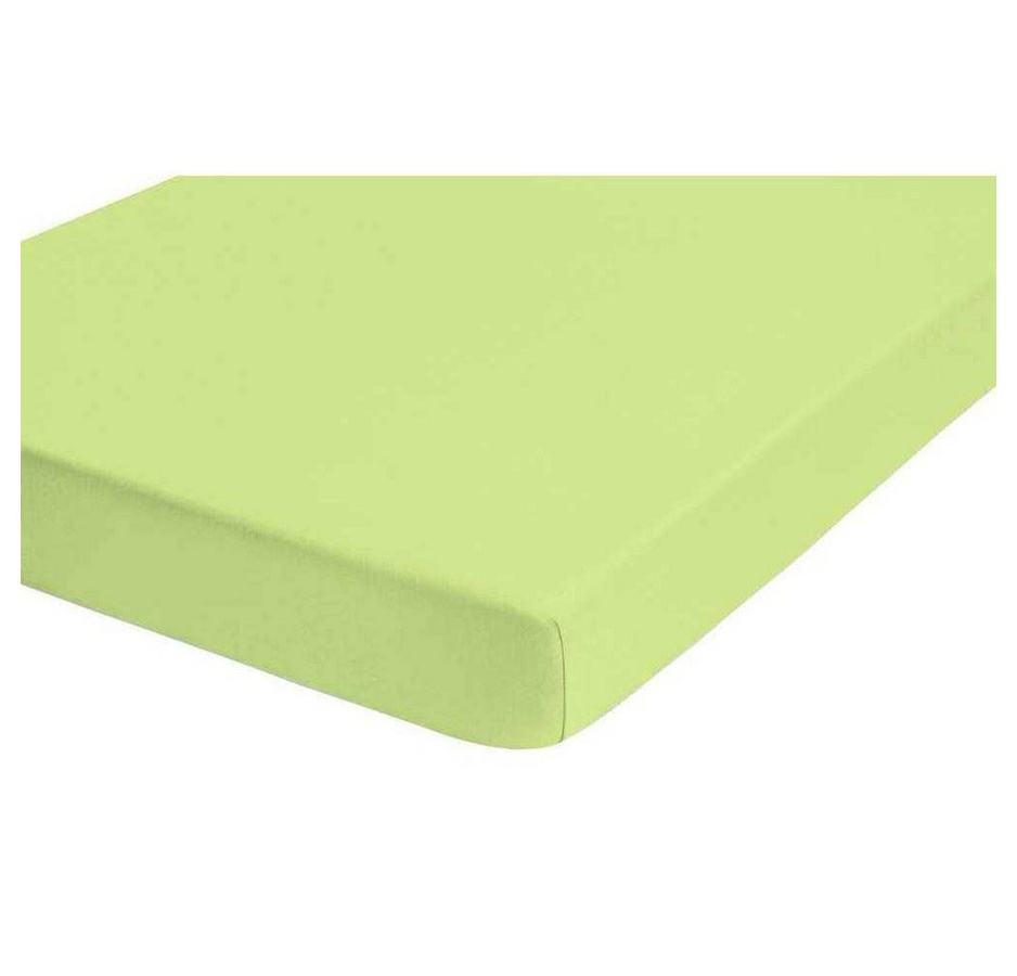 Biberna Feinjersey Spannbettlaken mit Gummizug in Biber - Bild 1