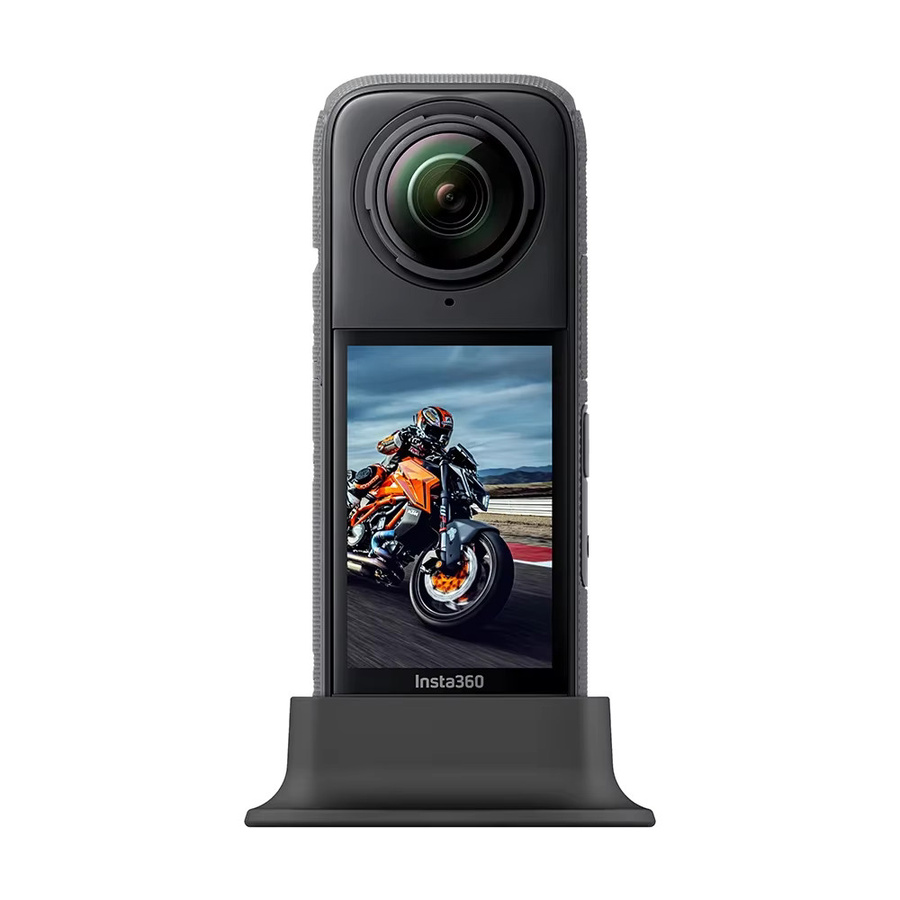 Rutschfeste Silikon-Tischhalterung für Insta360 X4 in Schwarz als weiche Schutzhalterung und Stabilisator-Halterung für deine Action-Kamera - Bild 2