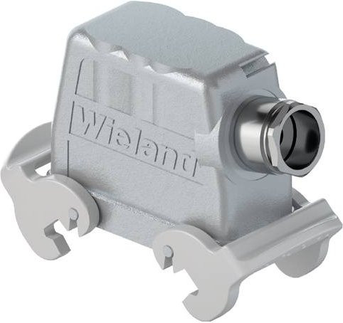 Wieland Electric Gehäuseoberteil 73.355.6435.0 aus Aluminium in Grau - Bild 1