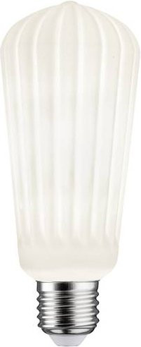 Paulmann LED Lampion Leuchtmittel E27 Warmweiß 4,3W Glas Weiß Ø 60 mm x H 147 mm - Bild 1