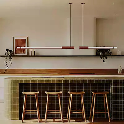 DCW Éditions In Fine Pendelleuchte LED, rot, Höhe: 105 cm - Bild 1