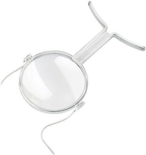 Eschenbach Umhängelupe 2x, silver, Ø 100mm - Bild 1