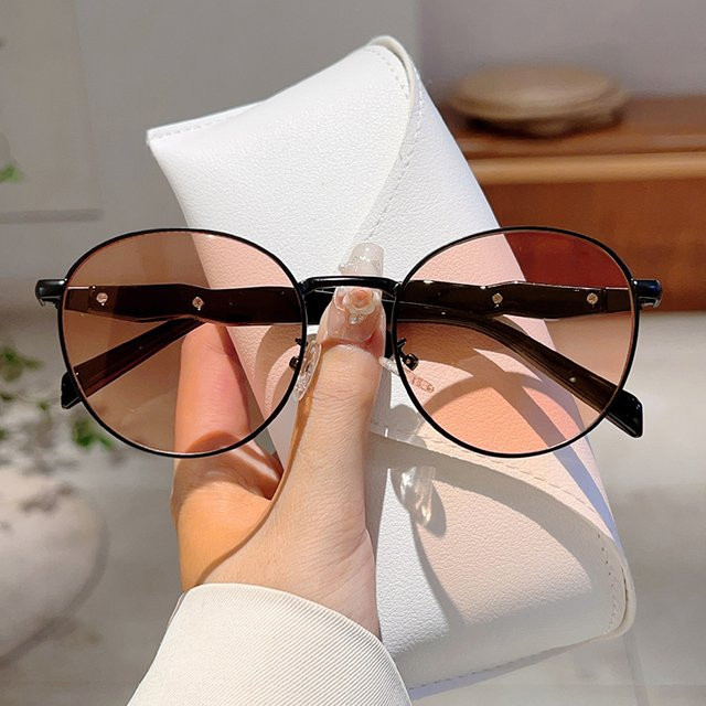 Kammpt Sonnenbrille, oval, Metall, Unisex - Bild 1