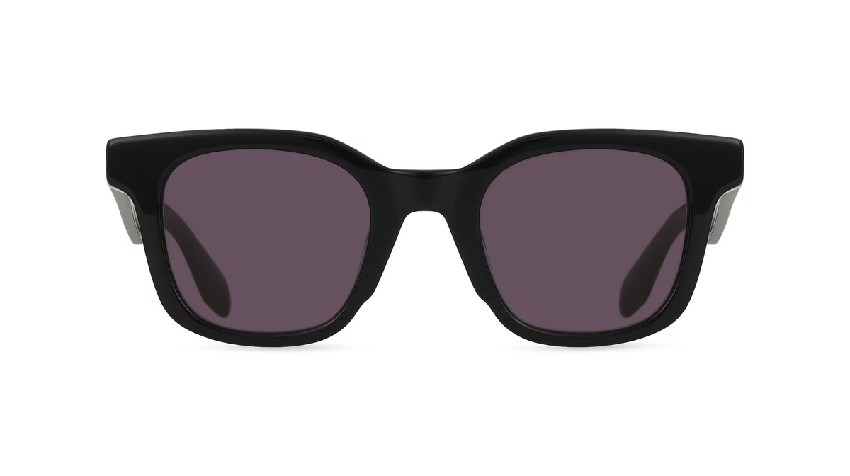 adidas Originals OR0109 Sonnenbrille, Vollrand, Rund, Acetat, Unisex, schwarz, grau - Bild 1