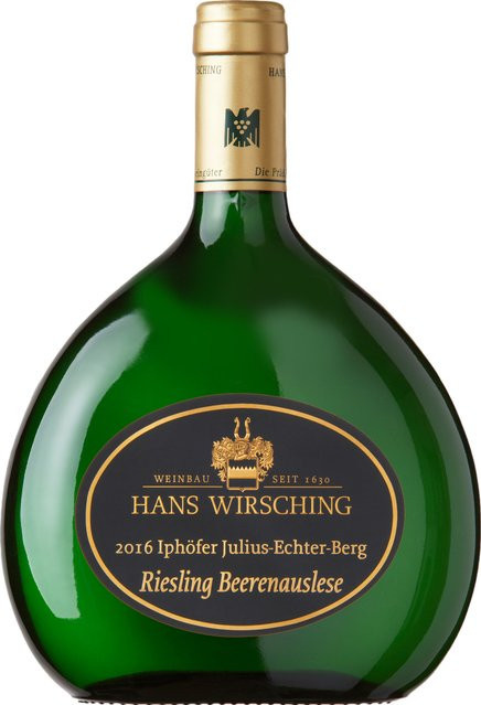 Weingut Hans Wirsching KG Riesling Weißwein, Beerenauslese, edelsüß, Franken, 2016, 0,375 l - Bild 1
