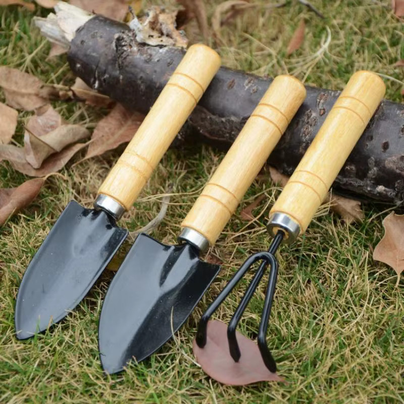 JETTING 3-teiliges Mini-Gartenwerkzeug-Set in Multicolour für Zimmerpflanzen, Kakteen und Blumentöpfe - Bild 2