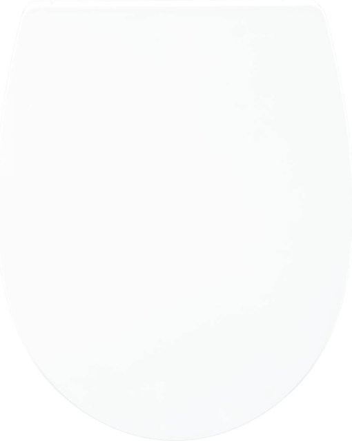 POCOline WC-Sitz Simple White aus Thermoplast mit Soft-Close-Funktion, Farbe: Weiß - Bild 1