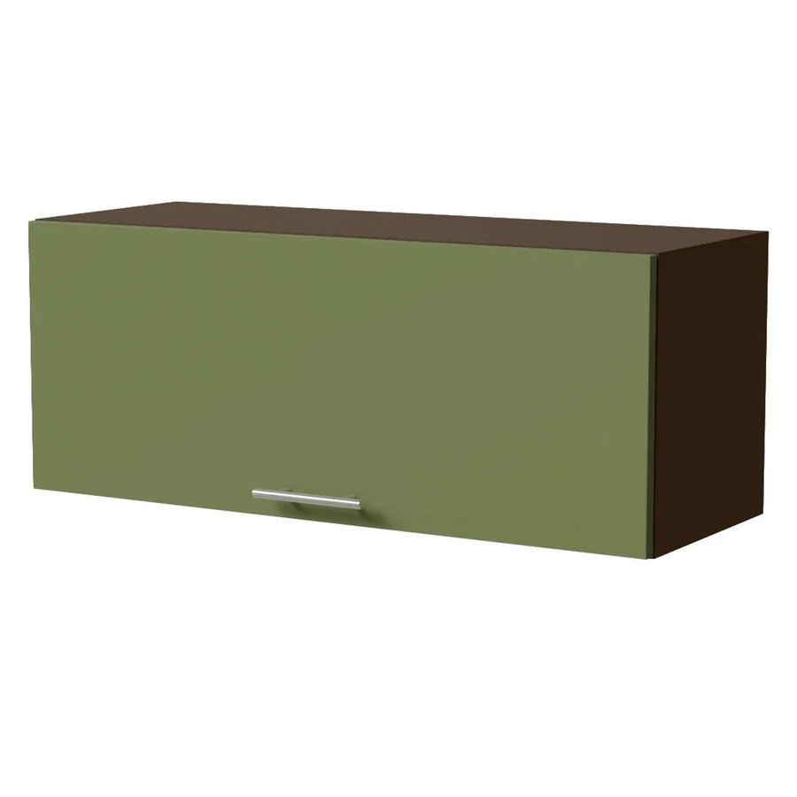 Feldmann-Wohnen Klapphängeschrank Brerra W4B/90 in Farngrün Matt mit Blum Aventos Klappenbeschlag, B/T/H: 90 x 32,5 x 36 cm - Bild 2