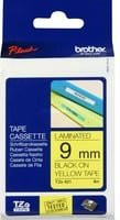 Brother TZe-621 Schriftbandkassette für P-touch, Farbe: Gelb, Schriftfarbe: Schwarz, Breite: 9 mm, Länge: 8 m - Bild 3