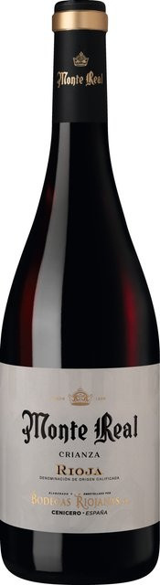 Monte Real Rioja Crianza, Tempranillo, trocken, 2021, Rotwein, 0,75 l - Bild 1