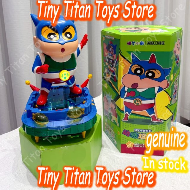 AREAX Crayon Shinchan Action Kamen Bausteine, halbmechanische Figur, Bausatz - Bild 1