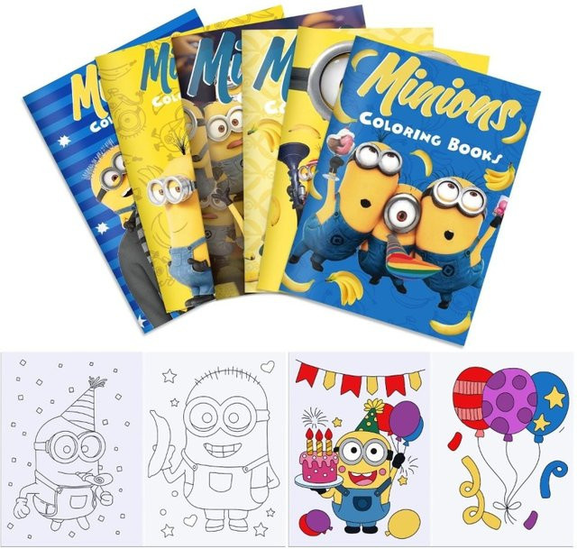 Minions DIY Malbuch Softcover für Schüler in Mehrfarbig - Bild 1
