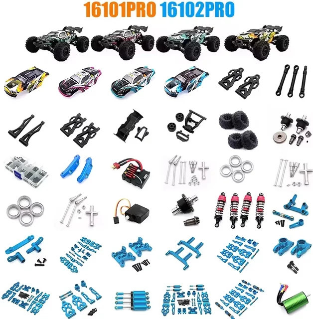 Gangxi RC Automotive, ferngesteuertes Auto, 1:16, Blau, Metall - Bild 1