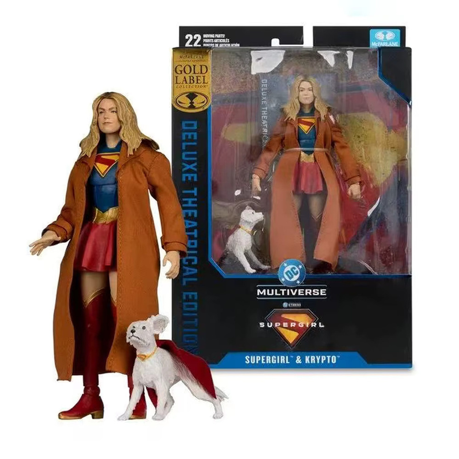 McFarlane Toys Supergirl & Krypto, Actionfigur, 7-Zoll - Bild 2