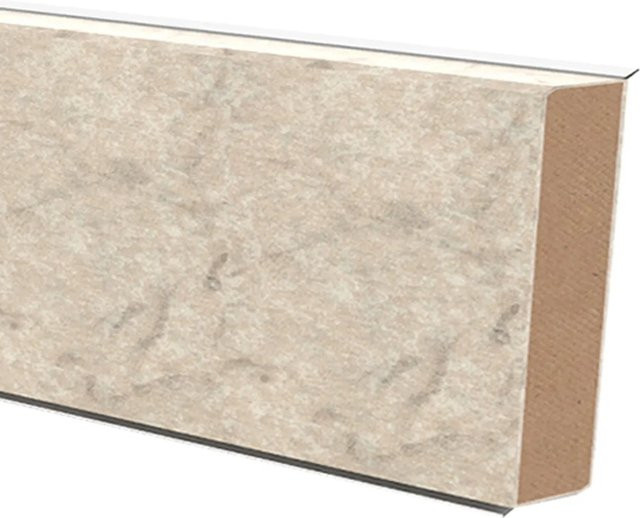 Döllken Profiles Sockelleiste Cubu 60 Stone & Style Schiefer Hell Grau Beige, H x B x T: 60 mm x 13 mm x 2500 mm - Bild 1