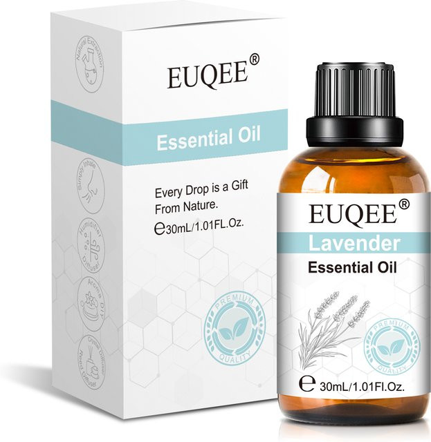 EUQEE Ätherisches Lavendelduftöl, 30 ml, Unisex - Bild 1