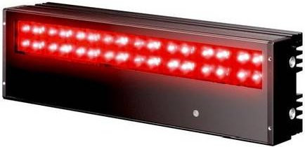 Di-soric 210984 LED-Auflichtbeleuchtung in Schwarz und Rot aus Aluminium und Metall mit IP67 Schutzklasse - Bild 1