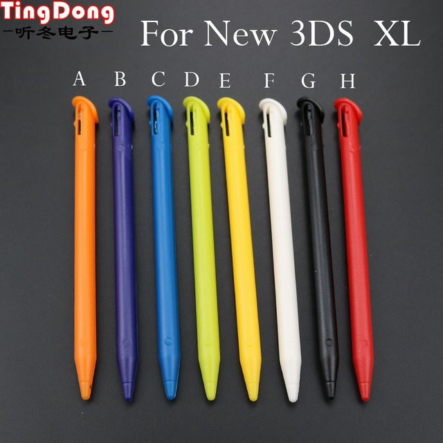 TingDong Stylus-Set aus Kunststoff mit 8 farbigen Touchscreen-Stiften für New 3DS XL LL - Bild 1