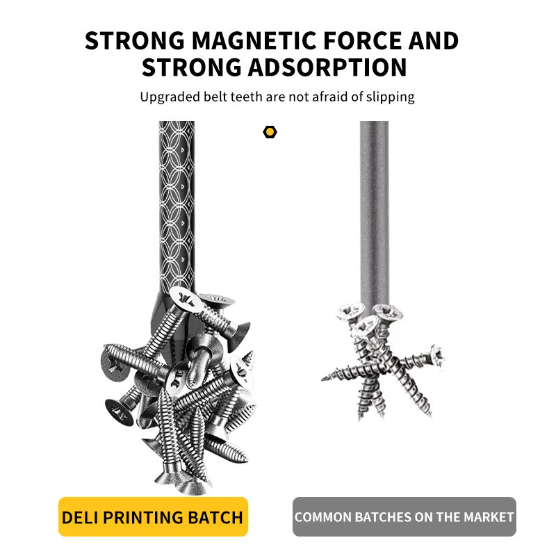 DTBD Magnetisches Schraubendreher-Bit-Set aus legiertem Stahl, stoßfest und rutschfest, Größen: 50 mm, 65 mm, 70 mm, 90 mm, 150 mm - Bild 5