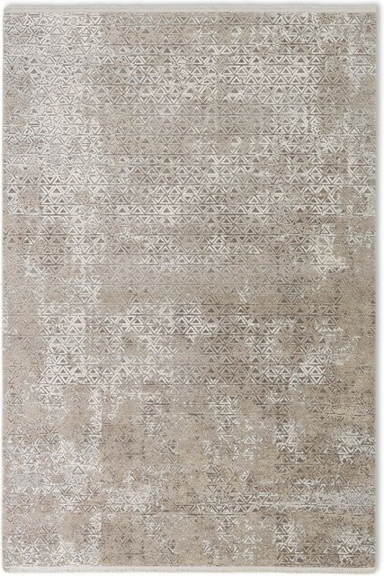 Teppich SCHÖNER WOHNEN VISION in Braun und Beige mit geometrischem Design, B/T: 190 x 133 cm - Bild 1