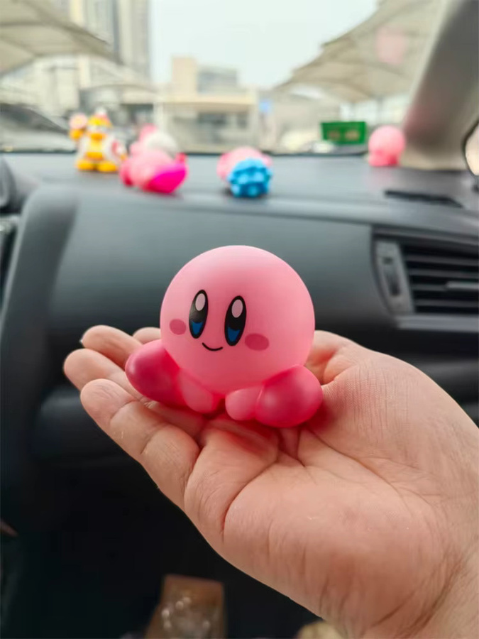 Bandai Kirby Anime-Figur, Rosa / Pink, Einzelfigur - Bild 4