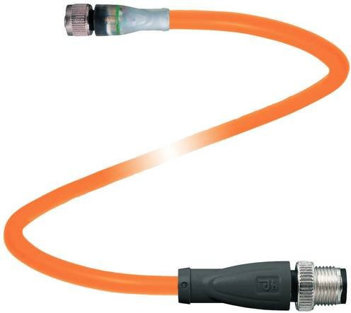 Pepperl+Fuchs 293712 Sensor-Aktor-Steckverbinder konfektioniert orange 0,5 m 3-polig - Bild 1