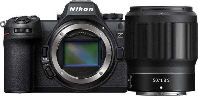 Nikon Z6 III Vollformat spiegellose Kamera mit Nikkor Z 50mm f/1.8 Objektiv in Schwarz - Bild 1