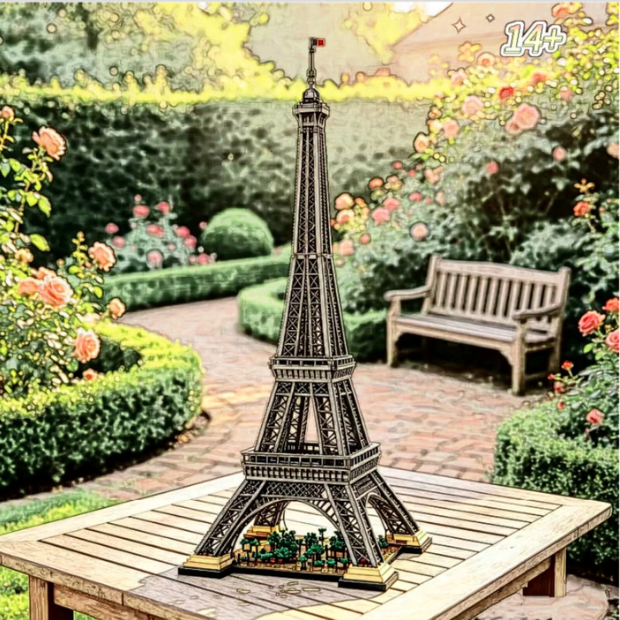 Kreativer Sammler Eiffelturm Paris Architektur, Bausteine, 10.001 Teile, ab 14 Jahren - Bild 2