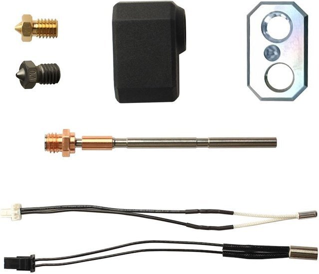Hotend-Kit für Prusa MK4 mit hochwertigem Heizblock und Silikon in Multicolor - Bild 1