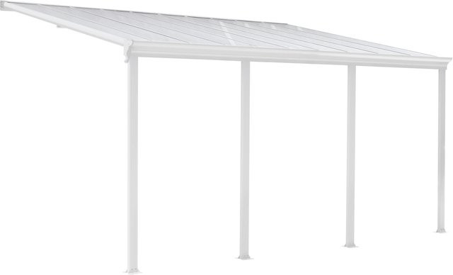 Home Deluxe Terrassenüberdachung Solis in Weiß, B/T/H: 618 x 303 x 278 cm - Bild 1