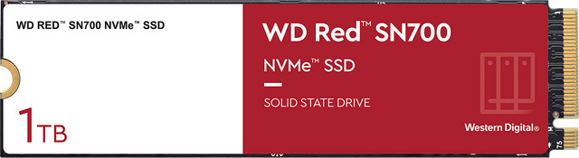 Western Digital Red SN700 NVMe M.2 SSD mit 1 TB Speicherplatz - Bild 1