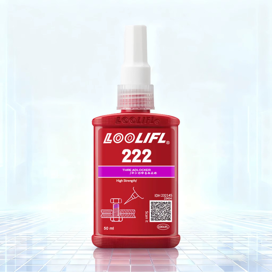 LOOLIFL Schraubensicherung Set 222 243 mit Low Medium High Strength Anaerober Klebstoff in Rot zur Vibrationssicherung von Bolzen und Muttern für die Fahrzeugreparatur - Bild 3