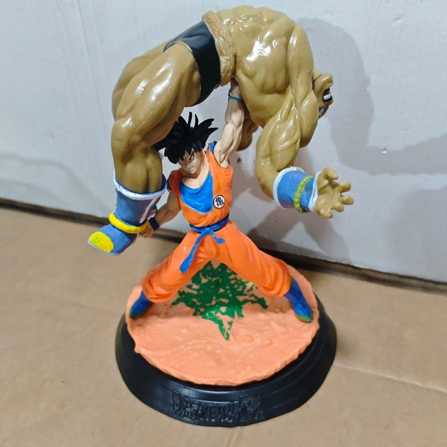Bandai Dragon Ball Z Goku mit Nappa Statue, Figur, 19cm - Bild 1