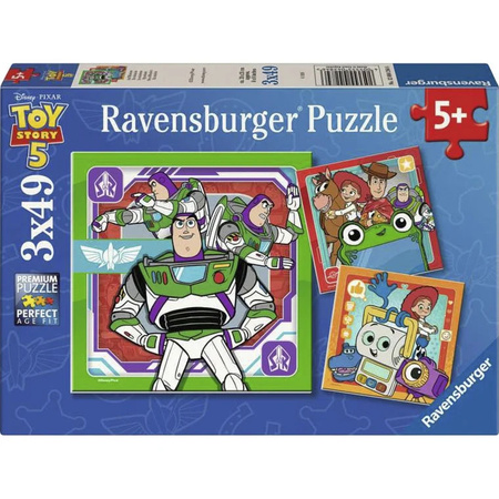 Ravensburger Kinderpuzzle Toy Story 5 Set für 5 Jahre