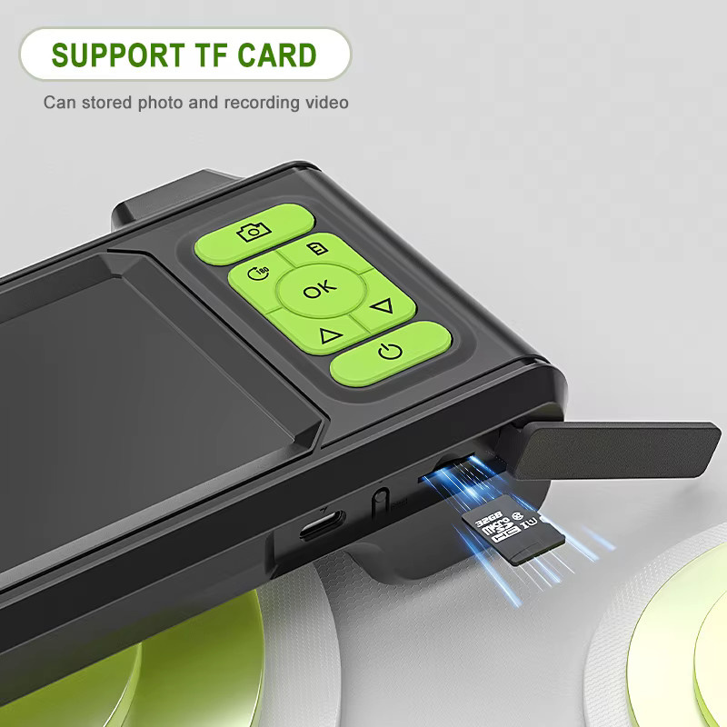 Endoskop Video USB Kamera mit 4,3 Zoll IPS Bildschirm, HD1080P Auflösung, 5,0 MP Autofokus und Single Dual Triple Objektiv in Schwarz - Bild 4