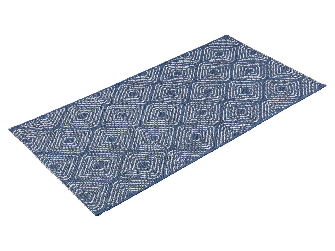 LIVARNO HOME Outdoorteppich Blau B: 80 cm, T: 150 cm - Bild 3