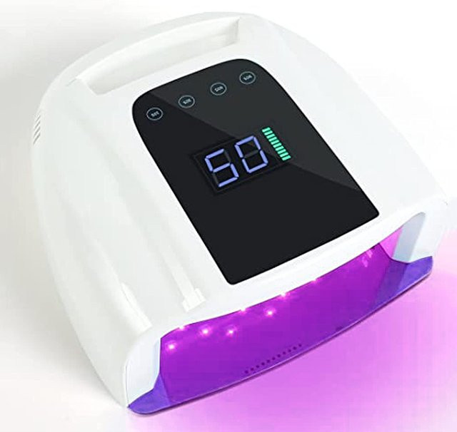 Woobela UV-LED-Nagellampe, kabellos, Unisex - Bild 1